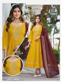 Blue hills riya anarkali gown wholesale kurti store online 