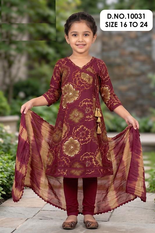 Charvi 10031 Affordable kids kurtis in ahmedabad
