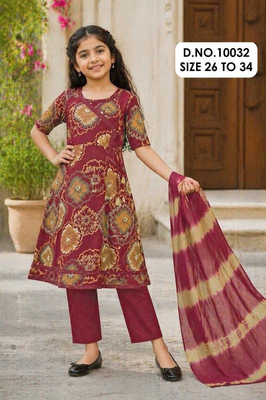 Charvika 10032 Kids designer kurtis in gujarat