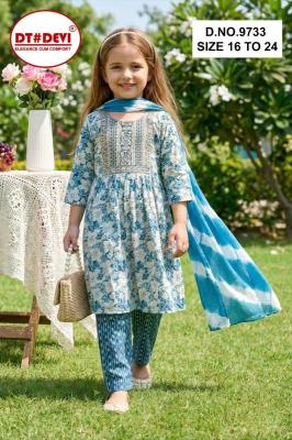 Dt Devi Jul vol 3 9733 Surat wholesale kids clothing