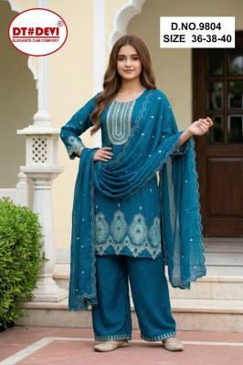 Dt Devi Saanjh vol 1 9804 Kids clothing distributors in India