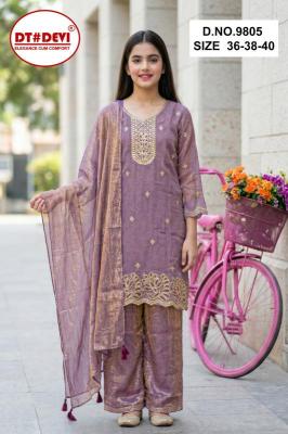 Dt Devi Saanjh vol 2 9805 Indian kids wear manufacturers