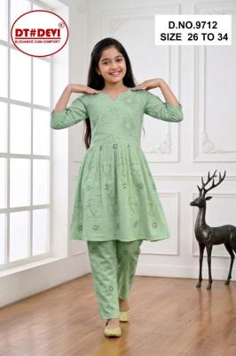 Dt Devi Yamika vol 1 9712 Surat kids clothing manufacturers