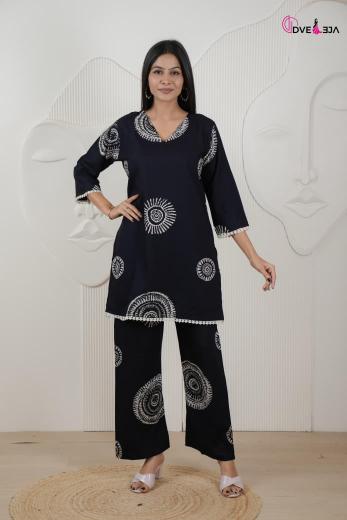 Dveeja amoha cord set for women manufacturer