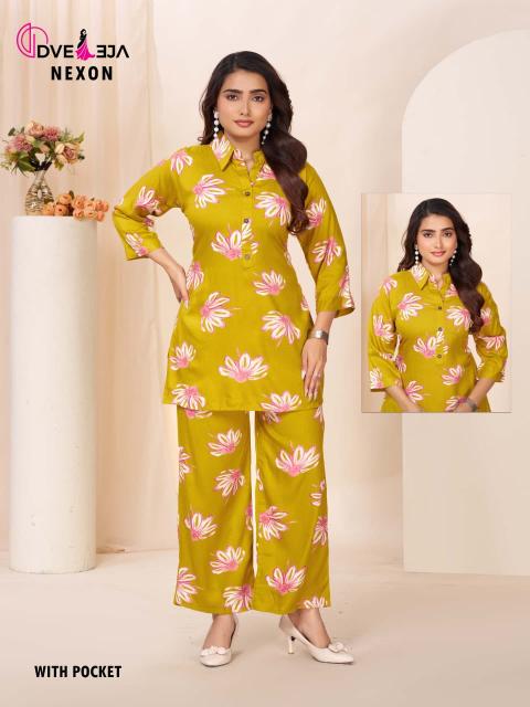 Dveeja nexon cotton co ord set wholesale 