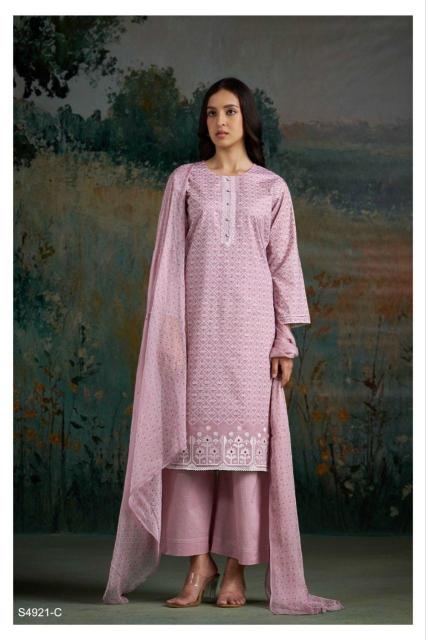 Ganga cakori 4921 dress materials wholesale seller 