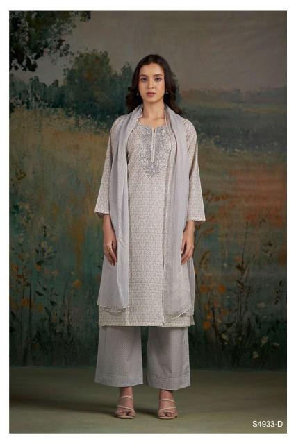 Ganga cameli 4933 cotton dress material wholesaler on fb 