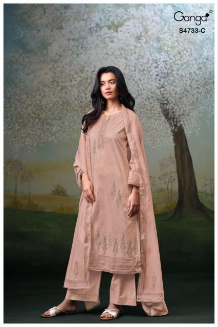 Ganga nivellea 4733 ladies dress materials wholesale near me 