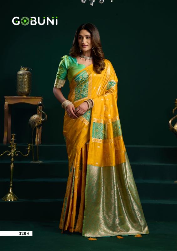 Gobuni swara fancy pumpum buy wholesale sarees online 