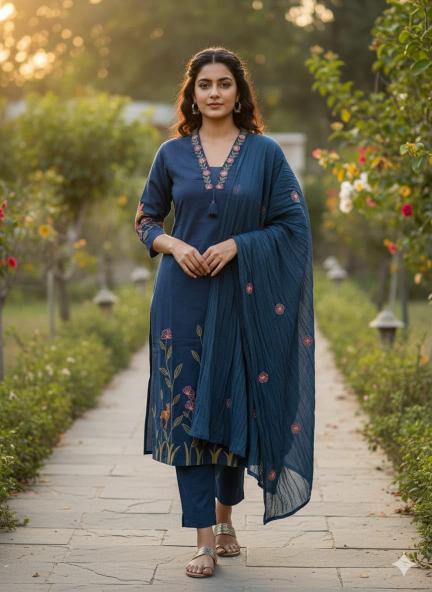 Jaipuri 3pcs wholesale kurti market in indore 