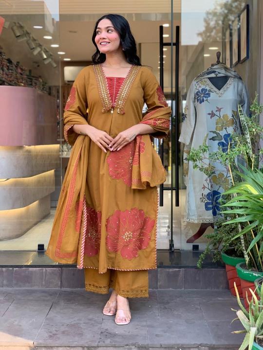 Jaipuri 3pcs wholesale kurtis in madina hyderabad 