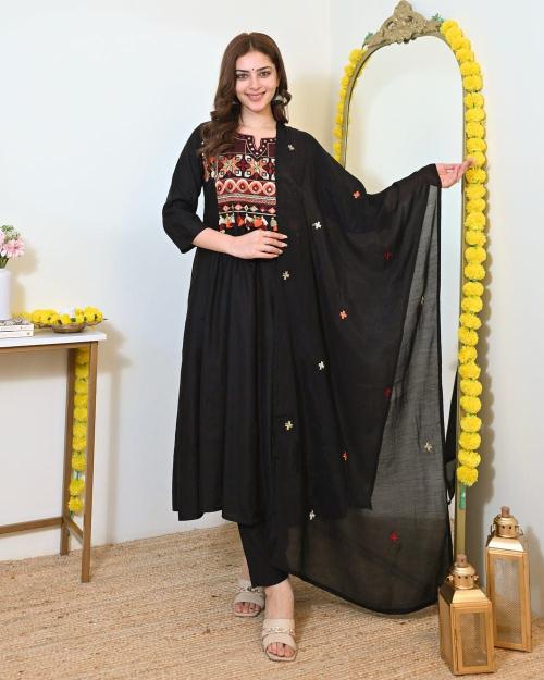 Jaipuri anarkali 3pcs wholesale kurti markets in india
