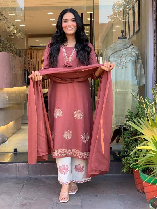 Jaipuri cotton 3pcs wholesale kurti market in india 