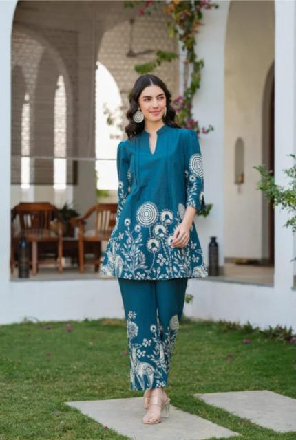 Jaipuri cotton coord set gujarat wholesale market 