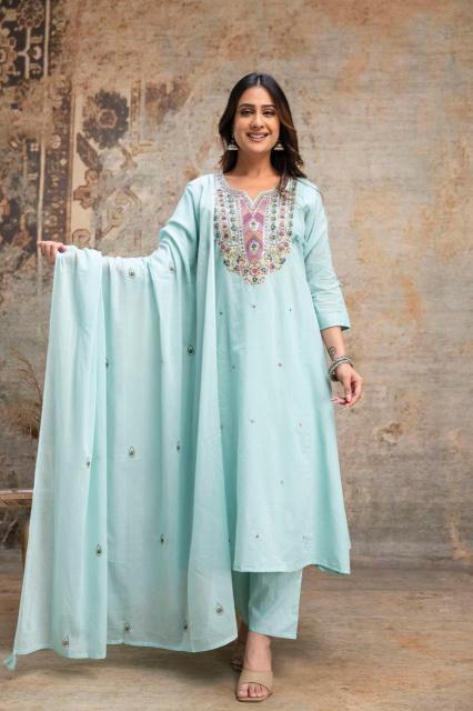 Janni cotton 3pcs wholesale kurtis at general bazar secunderabad 