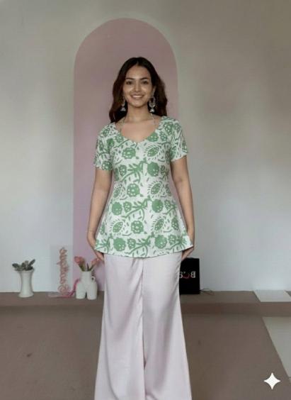 Janni laila premium cotton cord set 