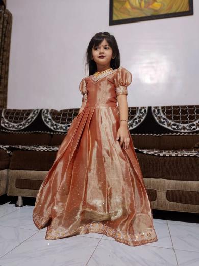 kids gown jimmy choo silk Children clothing wholesale shop in Kolkata