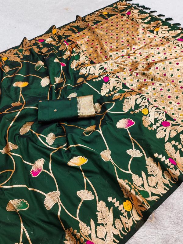 Krishnavi banarasi printed silk sarees wholesale 