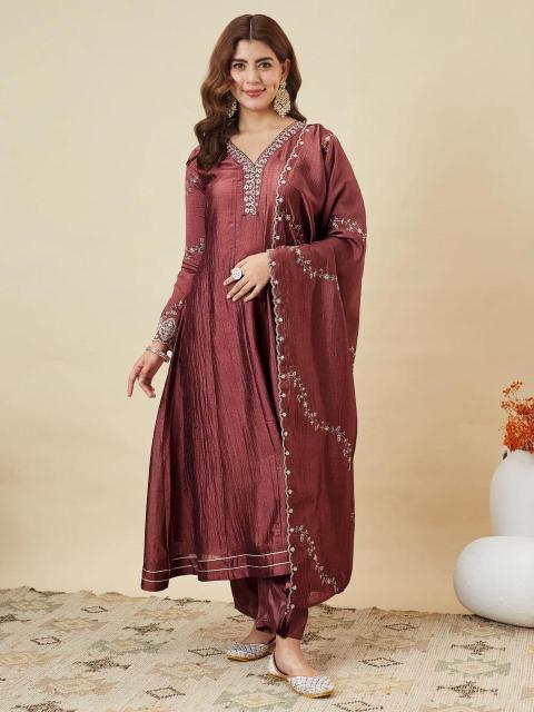 Krunique anarkali wholesale kurtis design catalog 
