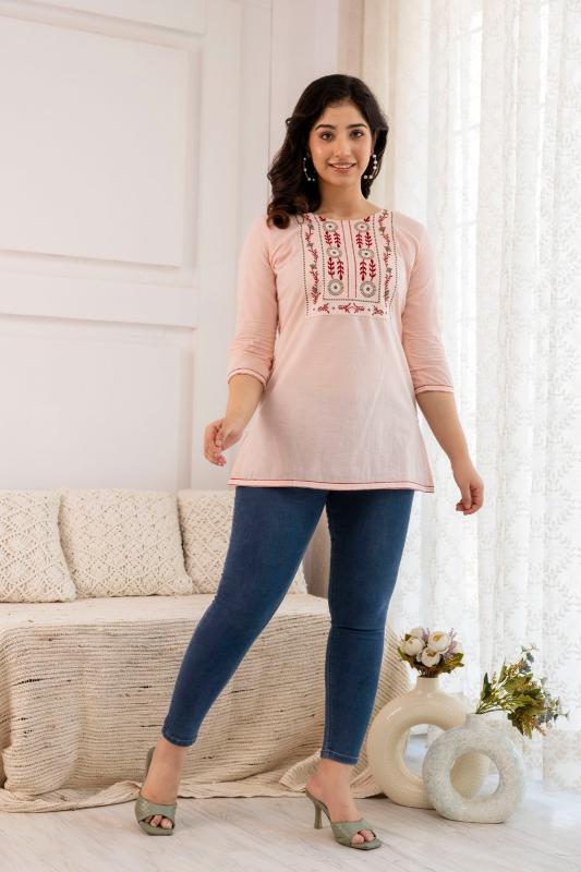 Krunique short top wholesale cotton kurtis in mumbai