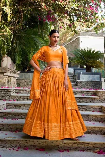 LNB 1906 Chanderi OND Wholesale lehenga choli manufacturers in Kolkata