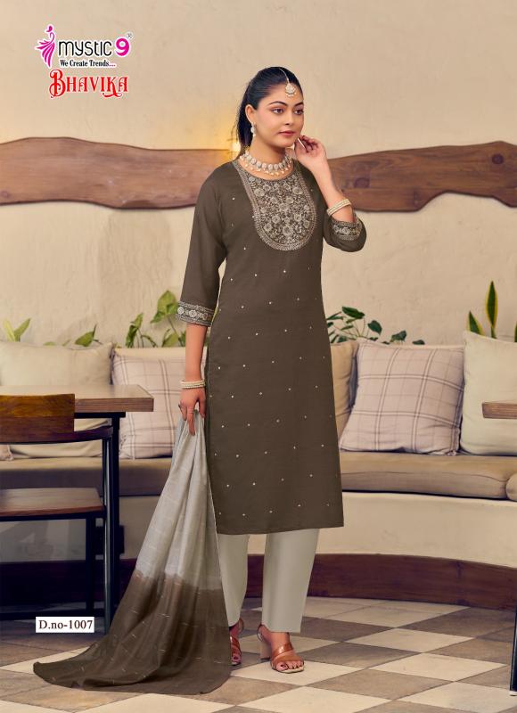 Mystic9 bhavika vol 1 wholesale kurti catalogue surat gujarat 