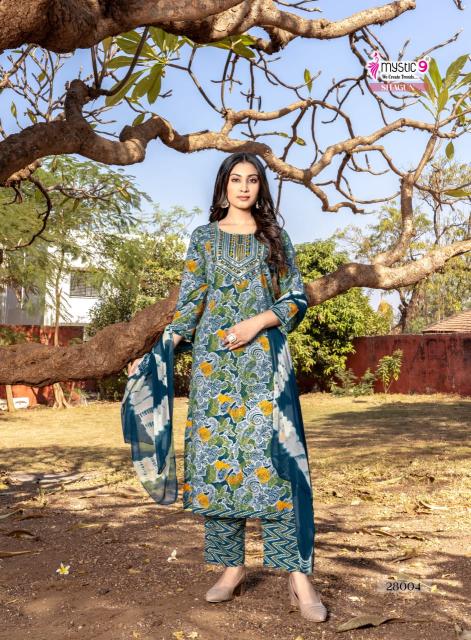 Mystic9 shagun vol 28 wholesale aneisha kurtis 
