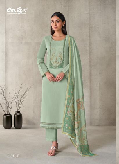 Omtex aarviya latest dress materials wholesale 
