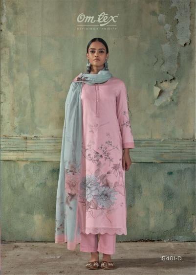 Omtex maira cotton party wear dress material wholesale surat 