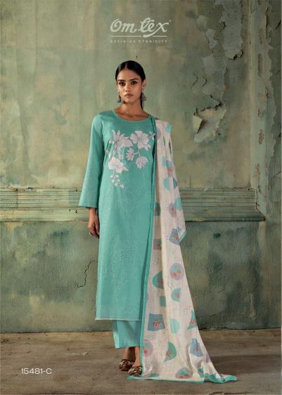 Omtex saina cotton dress materials wholesale 