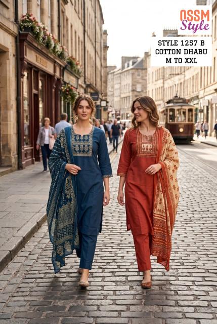 Ossm style 1257 B wholesale kurtis in amritsar 
