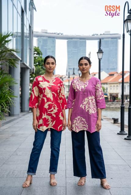 Ossm style 198 short top wholesale kurti manufacturers in india 