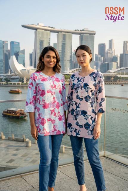 Ossm style 198 short top wholesale kurti manufacturers with my name 