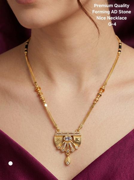 Premium quality forming AD stone Nice Necklace G 4 Artificial jewelry wholesale online India