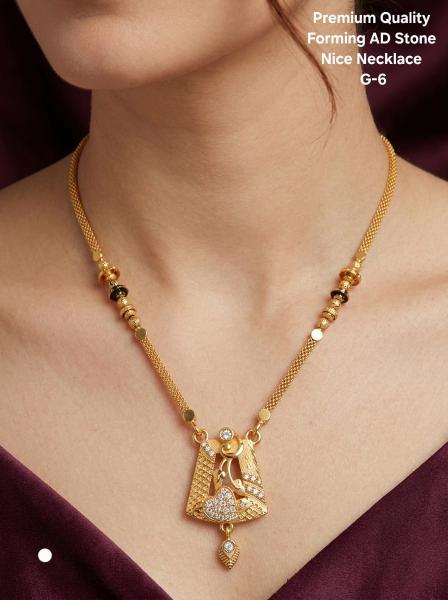 Premium quality forming AD stone Nice Necklace G 6 Artificial jewelry wholesale suppliers in India