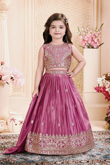 PRESENTING NEW DESIGNER Chinon Silk Wholesale baby clothes India