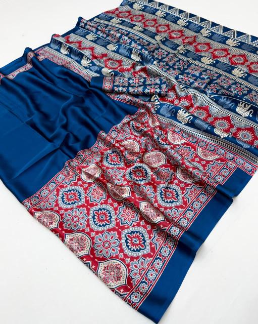 Rajtex pure ajrakh-034 saree surat