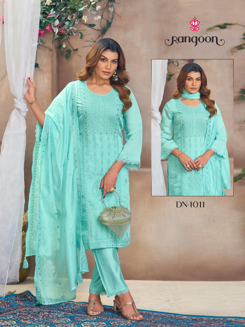 Rangoon d.no-1011 wholesale kurti shop kolkata 