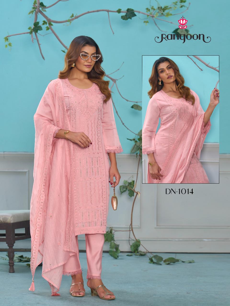 Rangoon d.no-1014 wholesale kurti shop in surat 