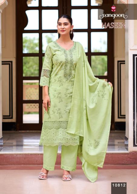 Rangoon haseen 3pcs wholesale kurtis online from surat 