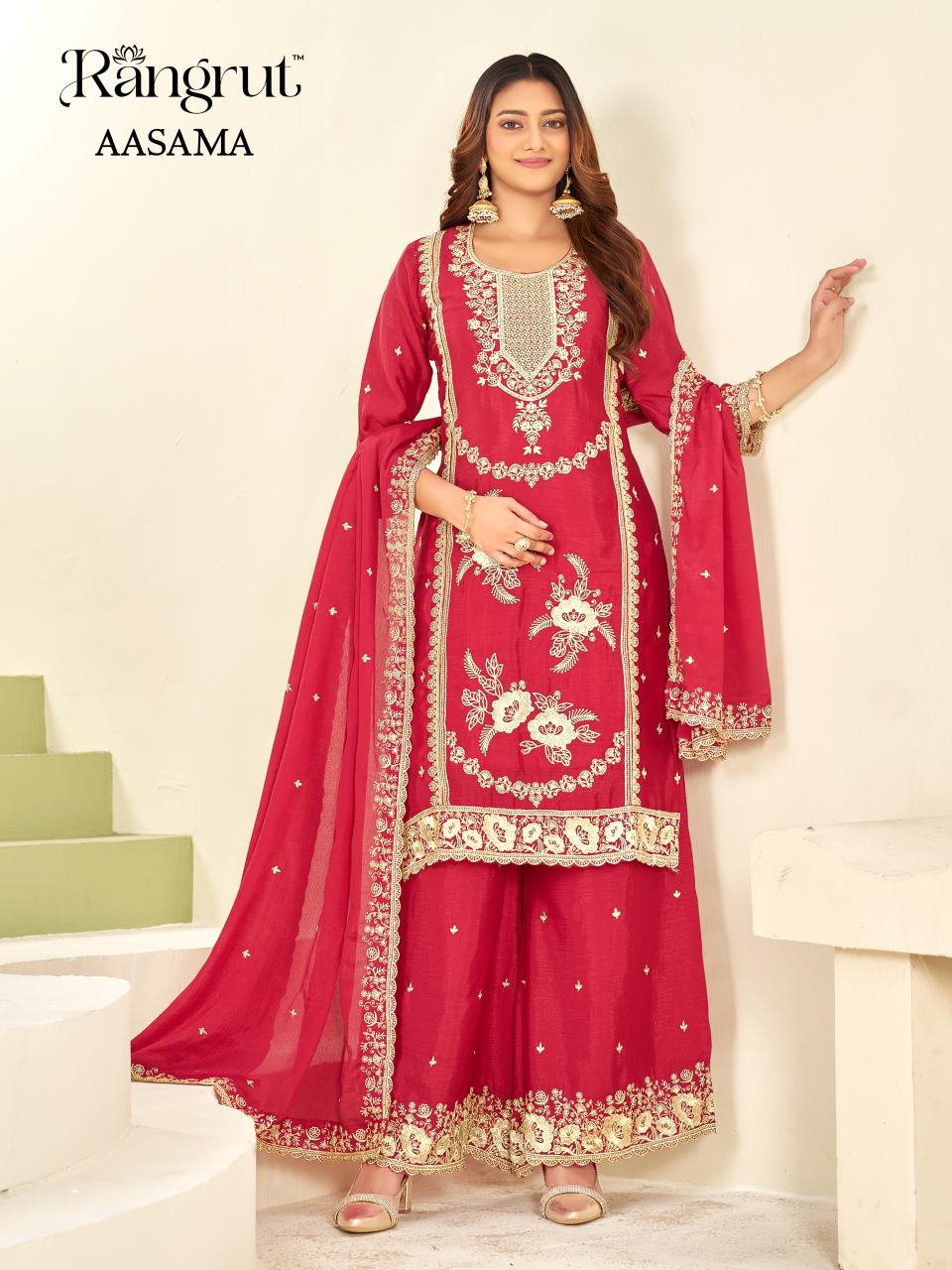 Rangrut aasama buy salwar suits at wholesale price 