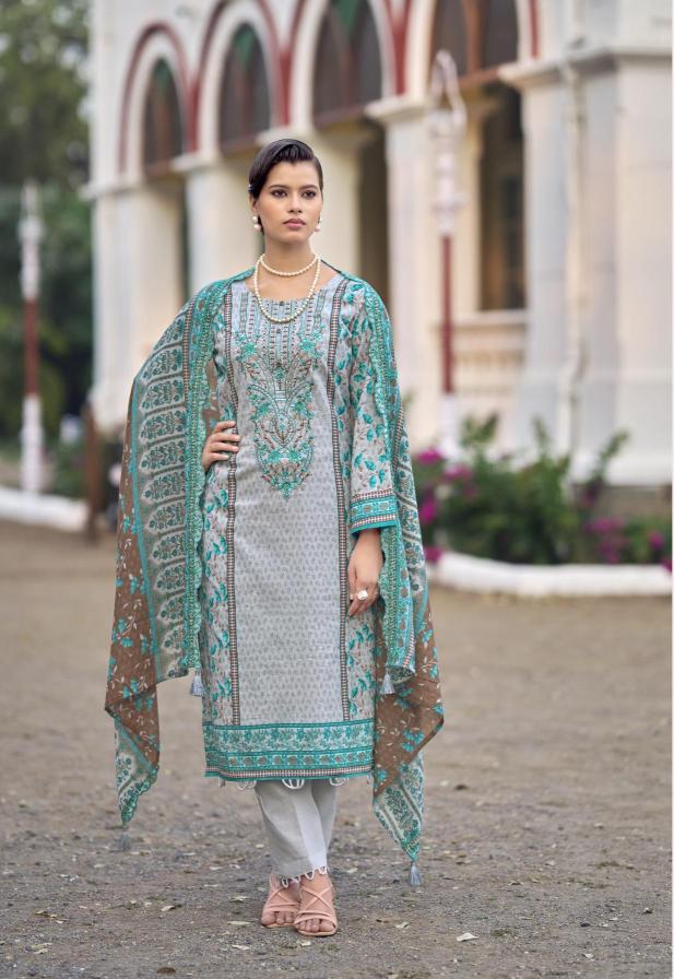 Riaz arts bin saeed nawazish vol 2 dress material wholesaler in vashi navi mumbai 