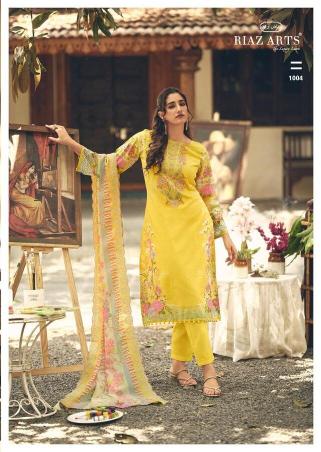 Riaz arts farah abu saeed pure cotton dress material wholesale 
