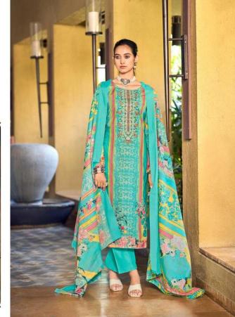 Riaz arts musafir cotton ladies dress material wholesale price 