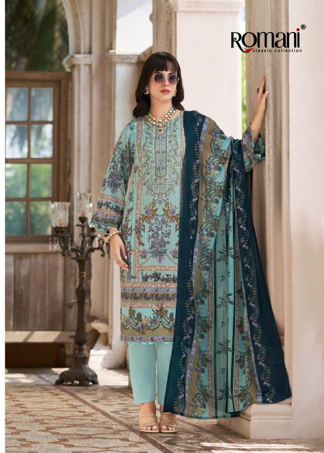 Romani aarzu vol-33 pure cotton dress material wholesalers in mumbai 