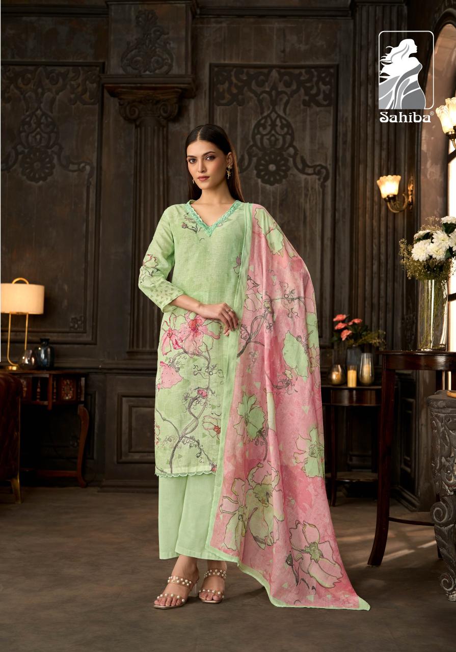 Sahiba manzar dress material wholesale in madurai 