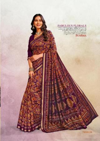 Sushma cotton crafts saree surat textile market 