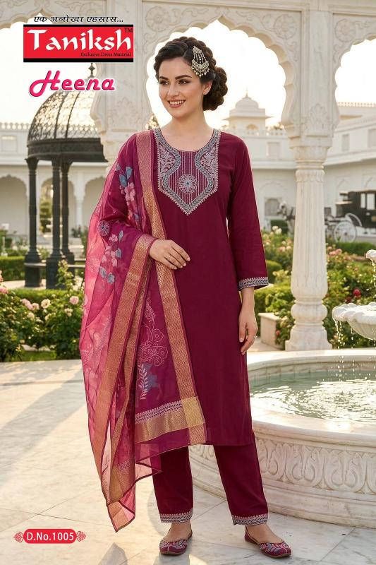 Taniksh heena vol 1 wholesale and retail kurtis 