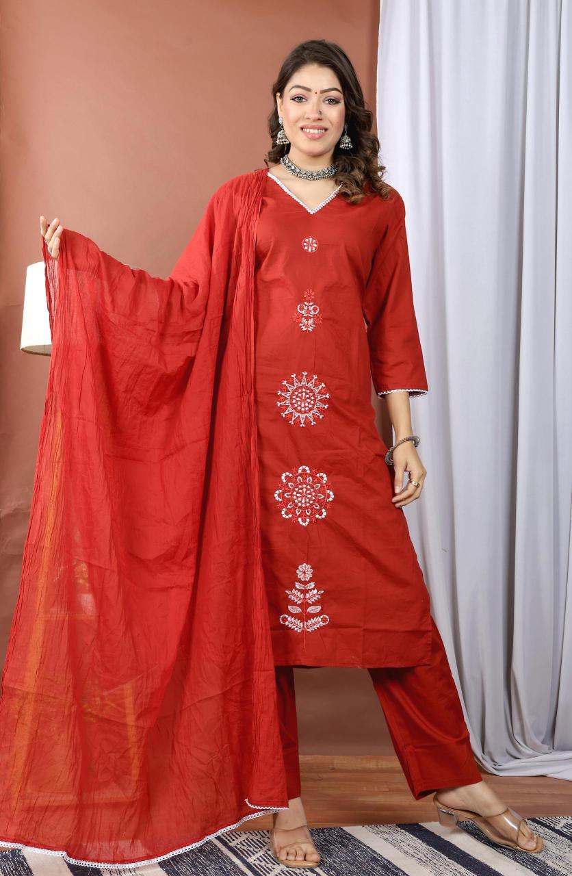 Valerius cotton 3pcs wholesale designer kurtis pune 