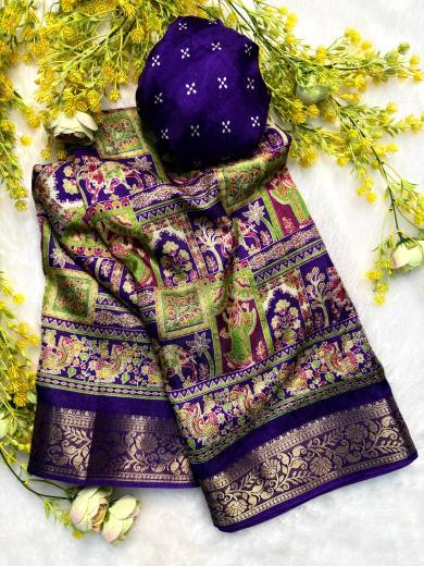 Vastrangan ajrakh saree woman clothing wholesale 